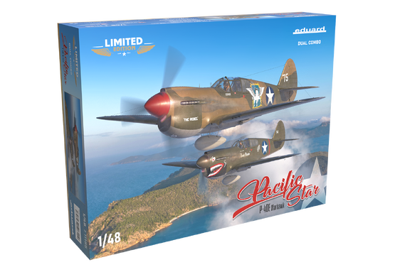 Eduard 1/48 Pacific Star P-40E Warhawk Dual Combo Limited Edition