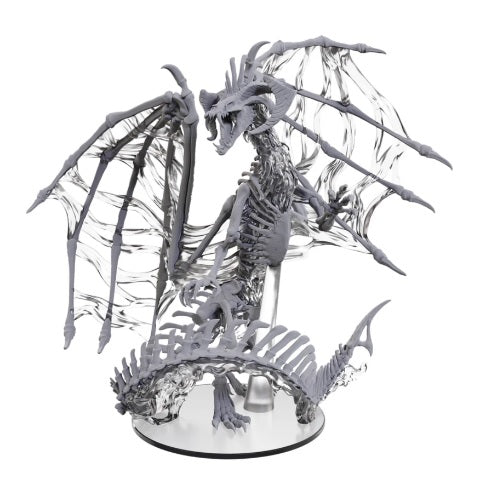 Dungeons & Dragons: Nolzur's Marvelous Unpainted Miniatures - Black Dracolich Boxed Miniature