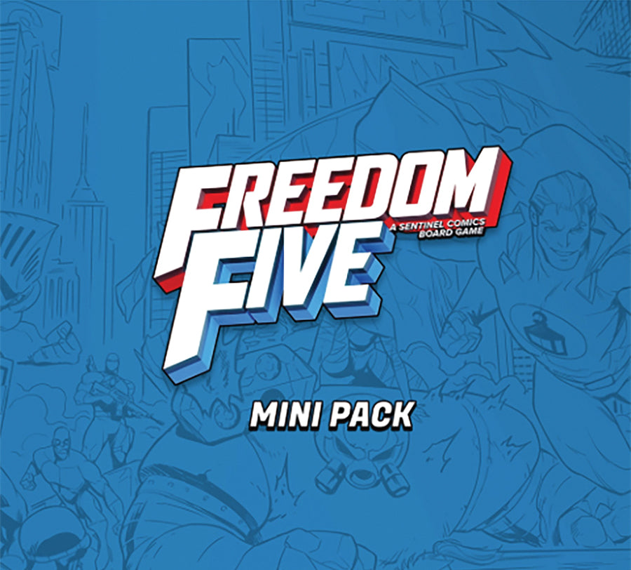 Freedom Five: Miniatures Pack - Heroes Mastermind