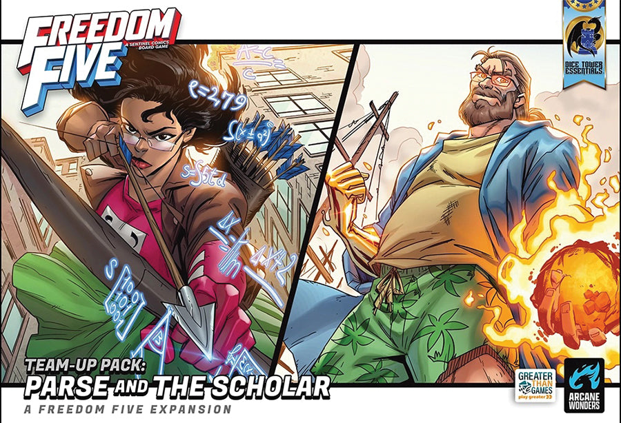Freedom Five: Team-Up Pack - Parse & The Scholar
