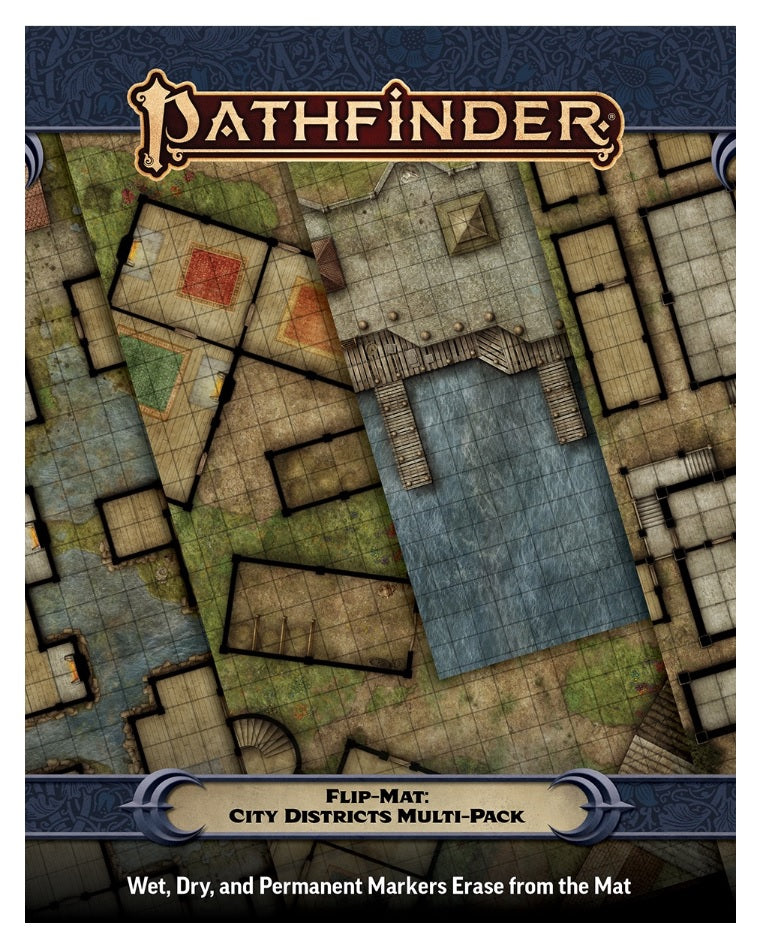 Pathfinder RPG: Flip-Mat - City Districts Multi-Pack