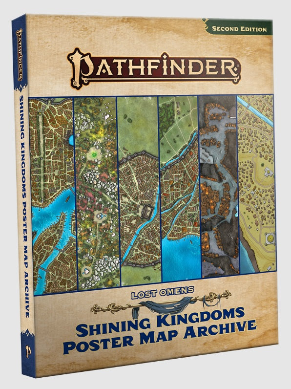 Pathfinder RPG: Lost Omens - Shining Kingdoms Poster Map Archive (P2)