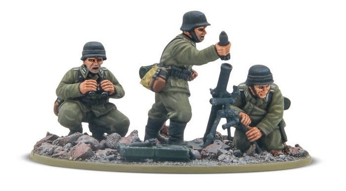 Bolt Action: German Veteran Infantry Medium Mortar Team