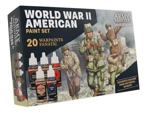 Warpaints Fanatic: Historical - WWII American Paint Set