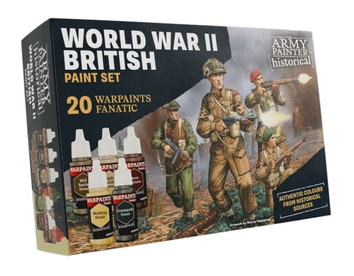 Warpaints Fanatic: Historical - WWII British Paint Set
