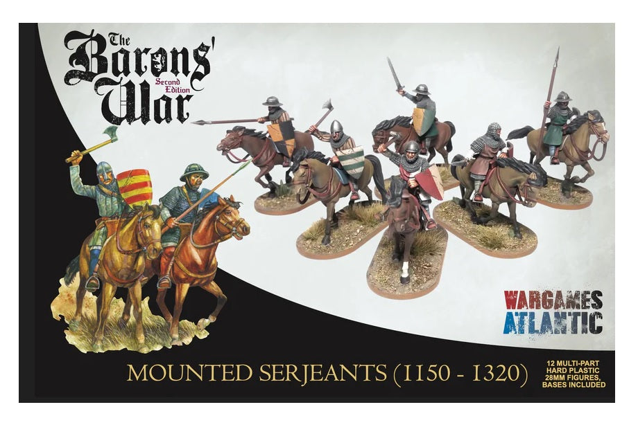 The Age of Chivalry: Barons' War 2E - Mounted Serjeants (1150-1320)