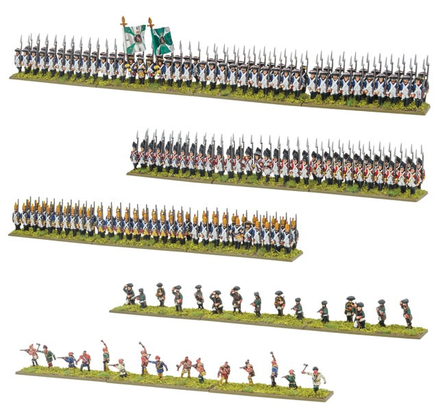 Black Powder: Epic Battles - Revolution! Hessians & Allies Brigade (15mm)