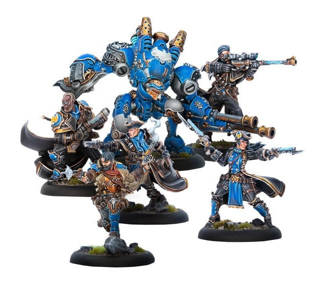 Warmachine: Cygnar Hellslingers Command Cadre