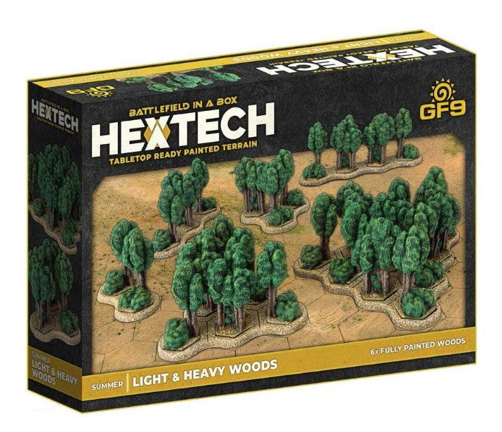 Hextech: Winter Light & Heavy Woods (x4 new bases)