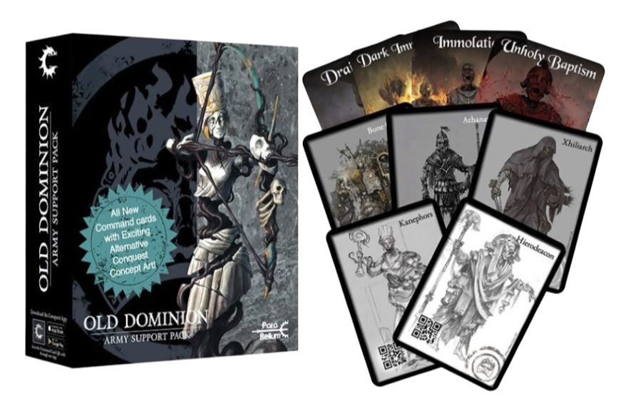 Conquest: Old Dominion - Alternate Art Army Support Pack