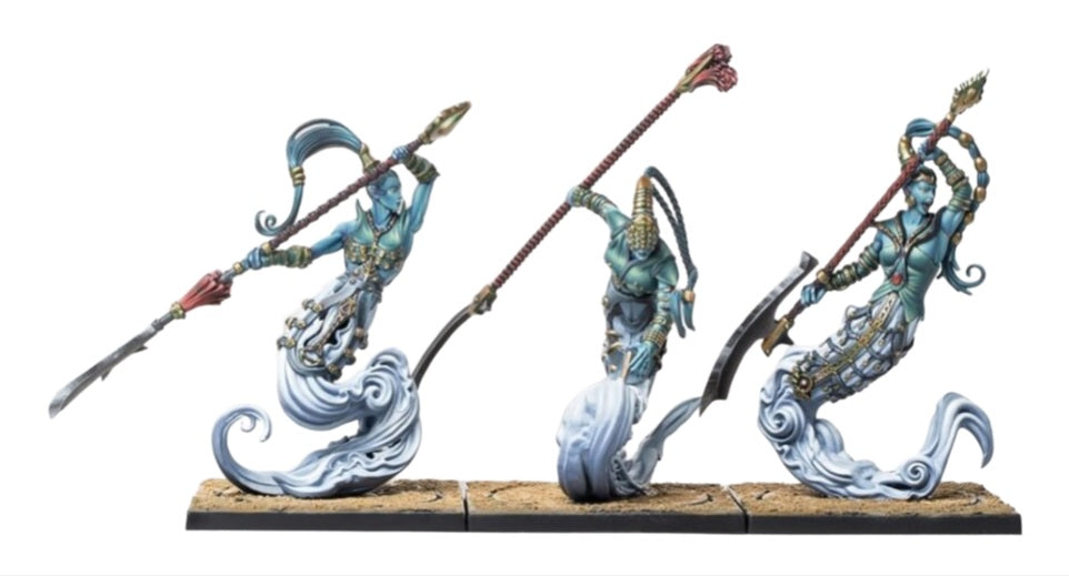 Conquest: Sorcerer Kings - Steelheart Djinn (with Polearms)