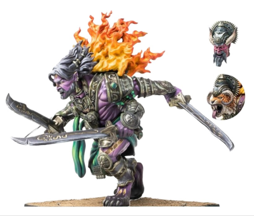 Conquest: Sorcerer Kings - Rakshasa Bakasura (with Swords)