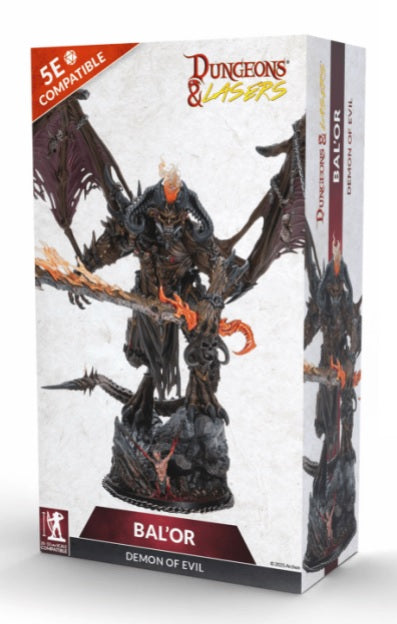 Dungeons & Lasers: Caves Series - Bal'or Demon of Evil