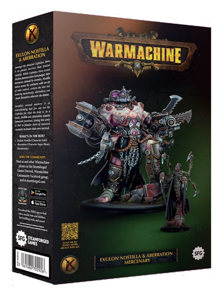 Warmachine: Mercenary - Exulon Nostilla & Aberration