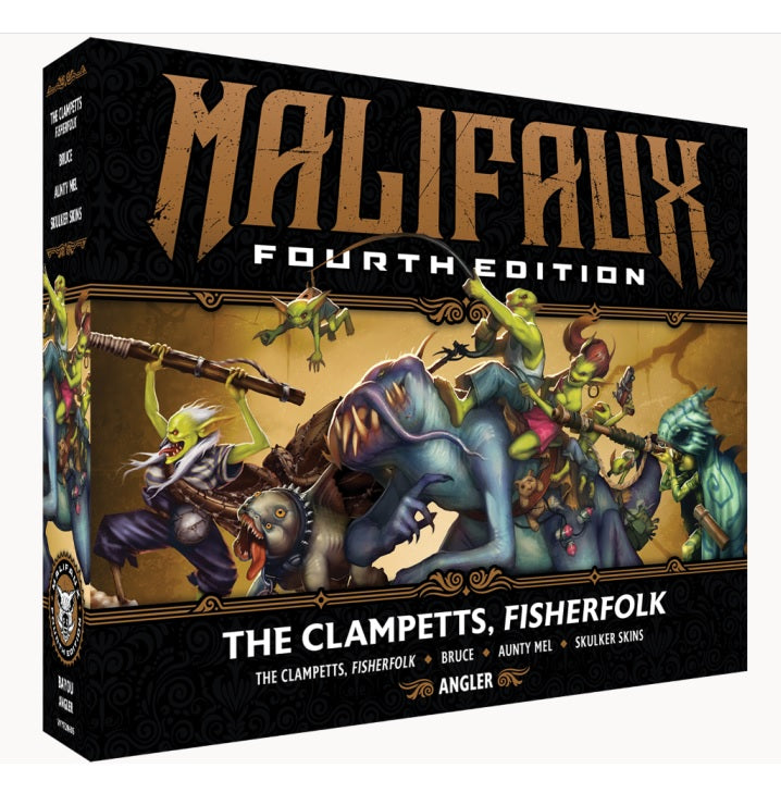 Malifaux 4E: Bayou - The Clampettes Fisherfolk