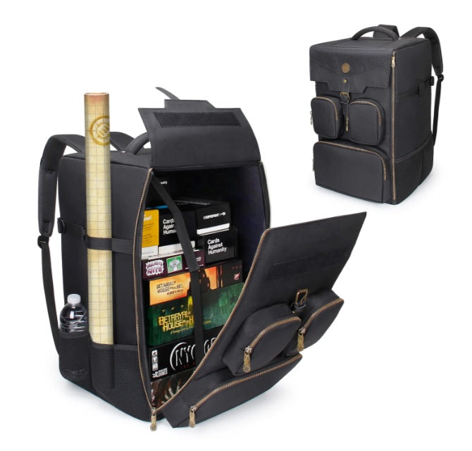 Board Game Backpack: Black