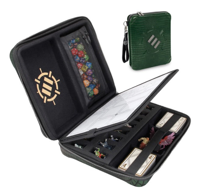 RPG Organizer Case: Collector`s Edition - Green