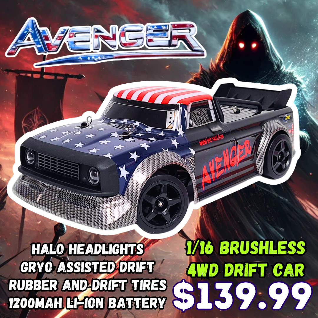 Imex 16305 Avenger Pickup Drift Car Brushless 1:16