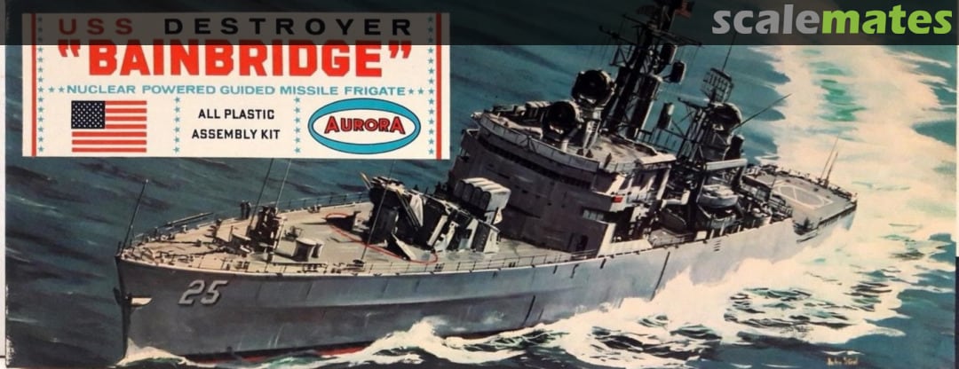 Atlantis Models A717 1/600 USS BAINBRIDGE