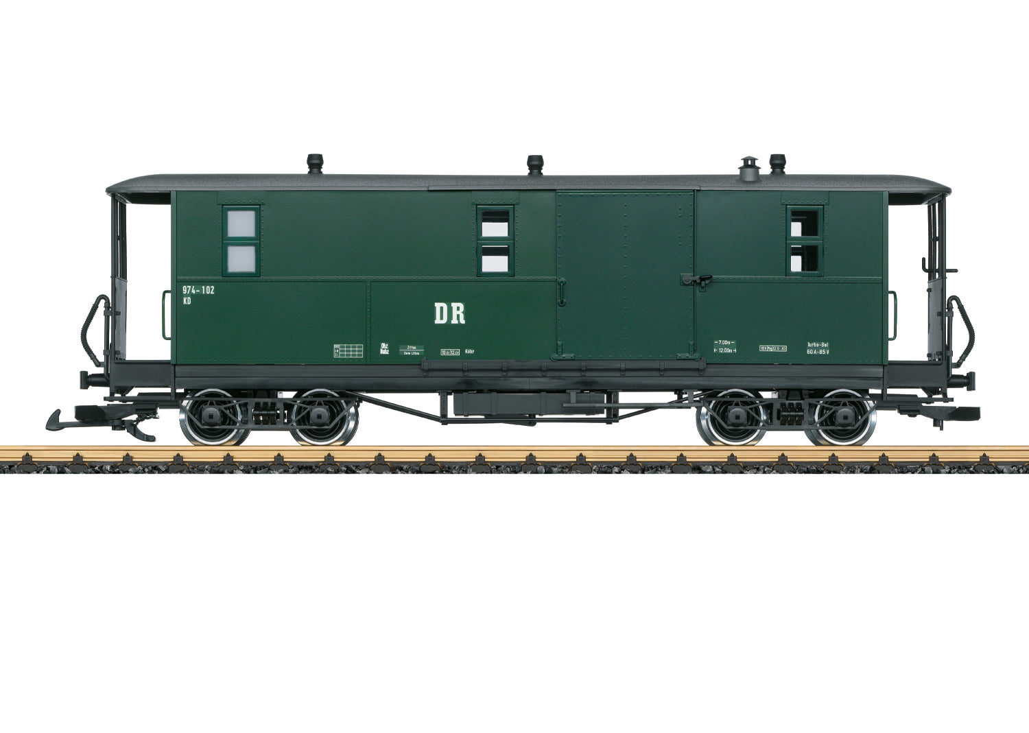 PREORDER LGB G 30326 Type KD4 Baggage Car, Deutsche Reichsbahn