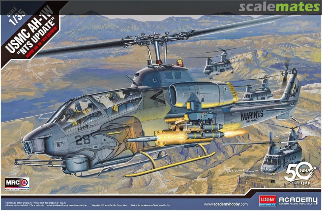 Academy Models 12116 USMC AH-1W NTS Update 1:35