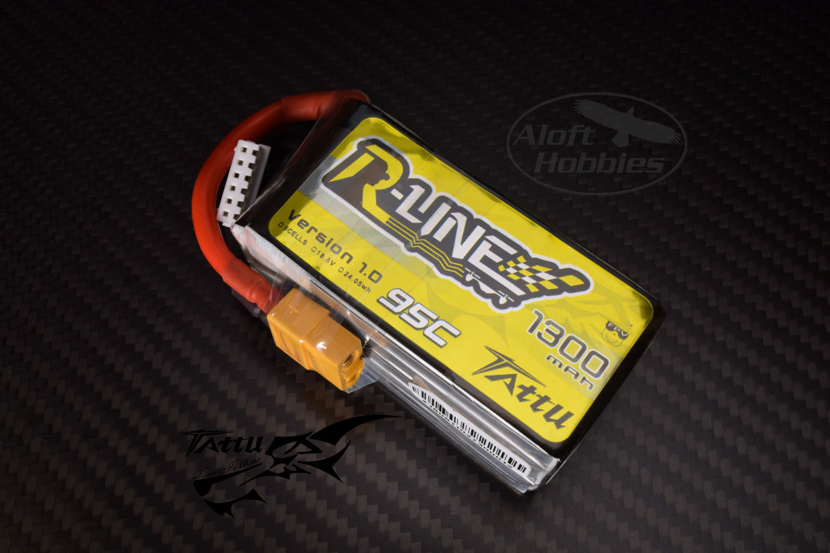 Tattu R-Line 5S 1300mAh 95C XT60