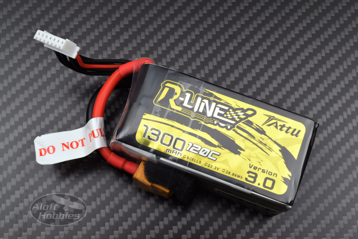 Tattu R-Line 6S 1300mAh 120C XT60