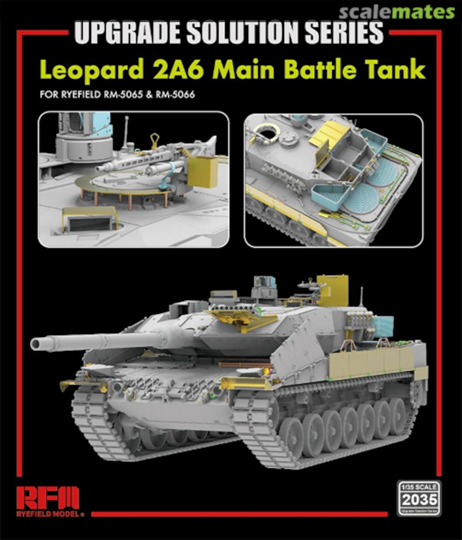Ryefield Model 2035 Upgrade for Leopard 2A6 1:35