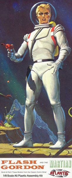 Atlantis Models 1450 Flash Gordon and the Martian Long Box
