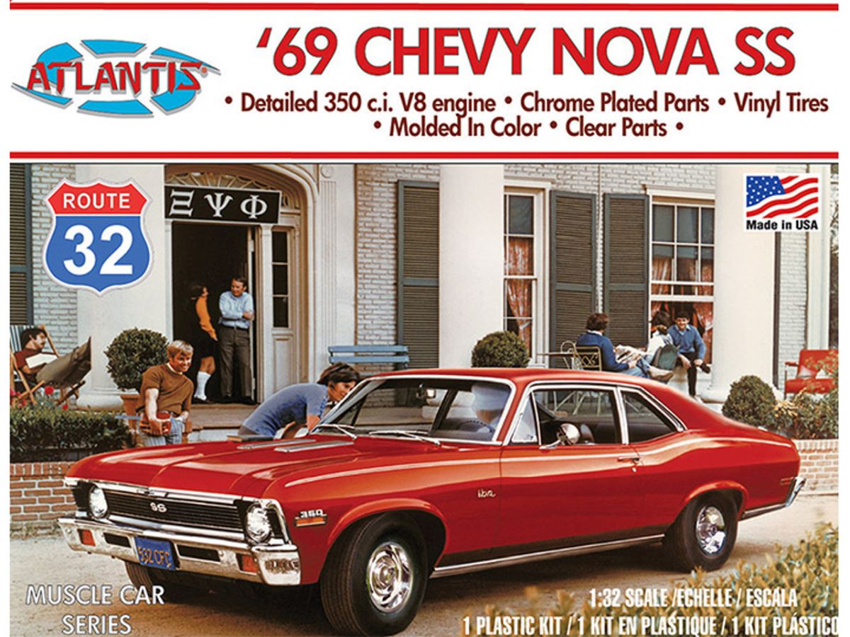 Atlantis Models 2006 1969 Chevy Nova SS Re 32