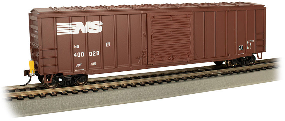 Bachmann 14906 50' Outside Braced Box Car with FRED - Norfolk Southern #40028, HO Scale
