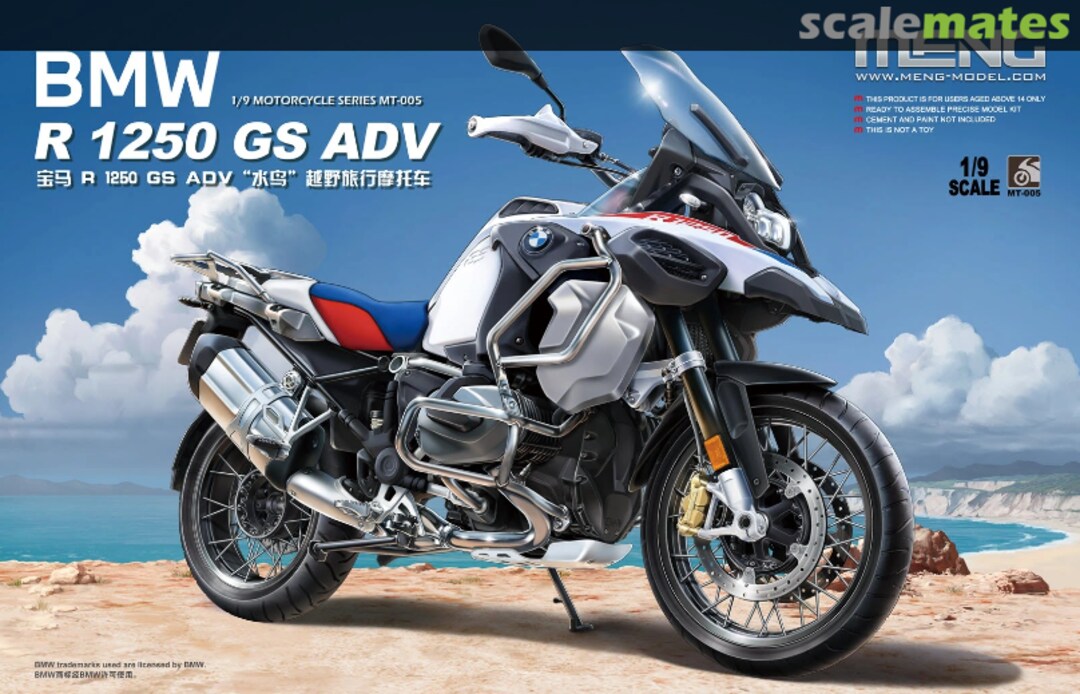 Meng Model MT005 BMW R 1250 GS ADV 1:9