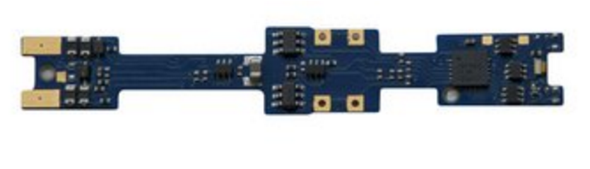 Digitrax 5073 DN163K4A 1.25 Amp N Scale Board Replacement Decoder for Kato  Glacier Express and 4-8-4 FEF Steam Locomotive, N Scale