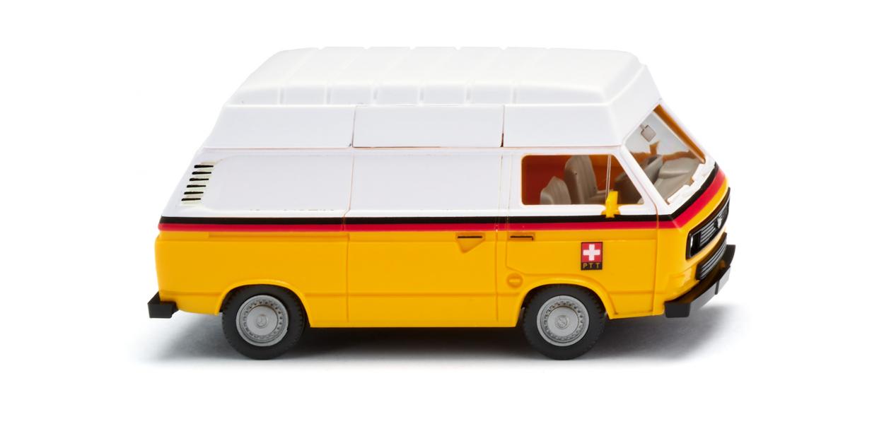 PREORDER Wiking HO 29410 1979-92 Volkswagen T3 High-Roof Cargo Van, Swiss Post