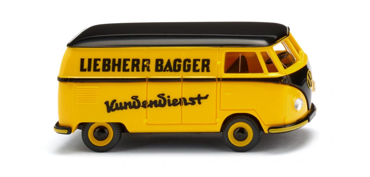 PREORDER Wiking HO 78819 1950-53 Volkswagen T1 Cargo Van, Liebherr Bagger