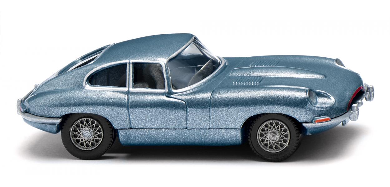 PREORDER Wiking HO 80304 Jaguar E-Type Coupe, Opalescent Blue