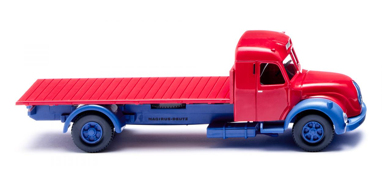 PREORDER Wiking HO 85508 Magirus S 7500 Flatbed Lorry, Magirus-Deutz