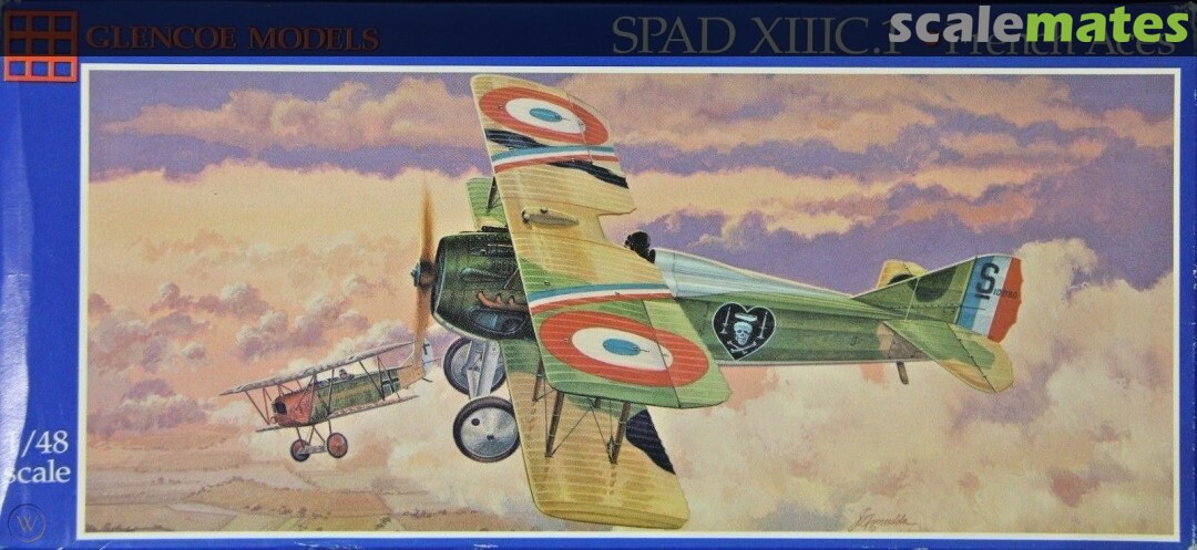 Glencoe 05118 1/48 SPAD XIIIC.I AMER/BR