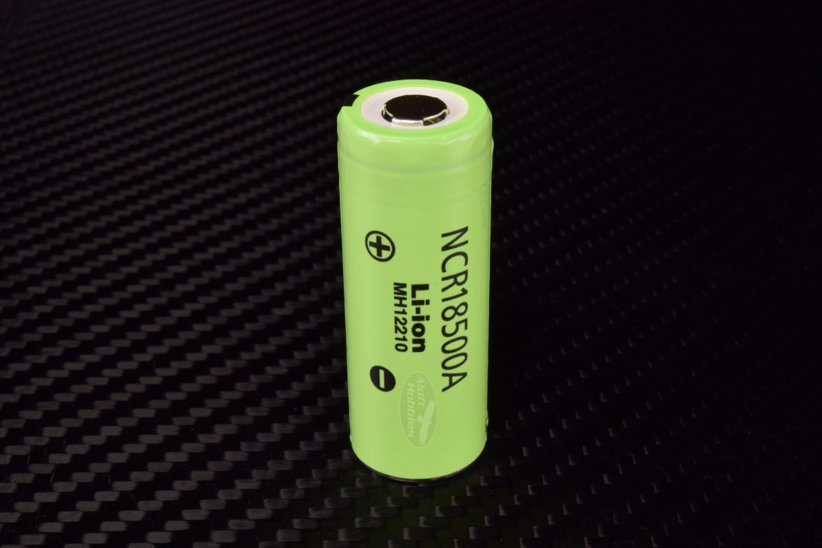 NCR 18500 Li-ion Button Top - 1900mah