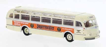 PREORDER Brekina HO 50504 1950-1952 Mercedes-Benz O6600H Intercity Bus, Bad Grand Germany | 40.49