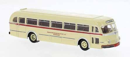PREORDER Brekina HO 50520 1950-1952 Mercedes-Benz O6600H Intercity Bus, Rheinbahn Dusseldorf | 40.49