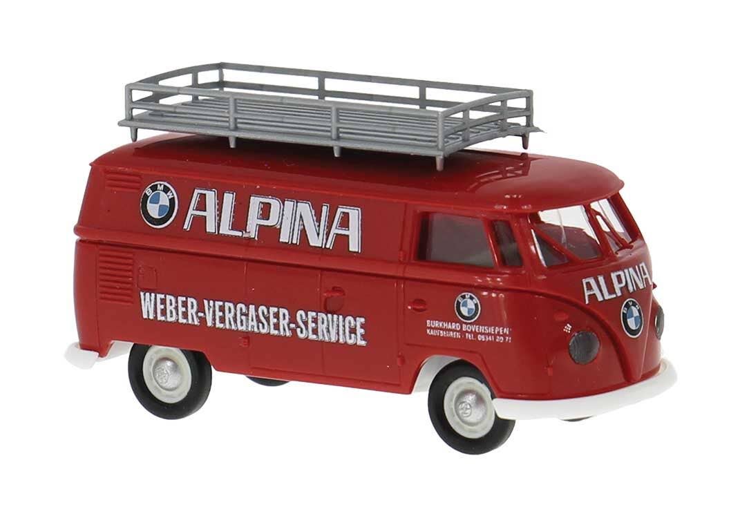 PREORDER Brekina HO 32306 1960-1963 Volkswagen T1b Kasten Cargo Van, Alpina