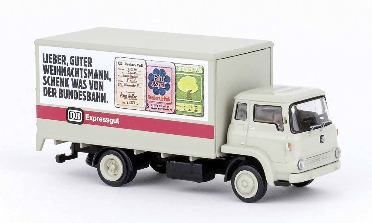 PREORDER Brekina HO 35934 1960 Bedford TK Box-Body Truck, German Federal Railroad DB | 33.29