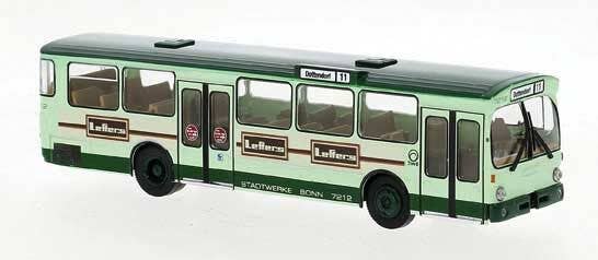 PREORDER Brekina HO 50804 1969-1970s Mercedes-Benz O 305 City Bus, Bonn Germany | 40.49
