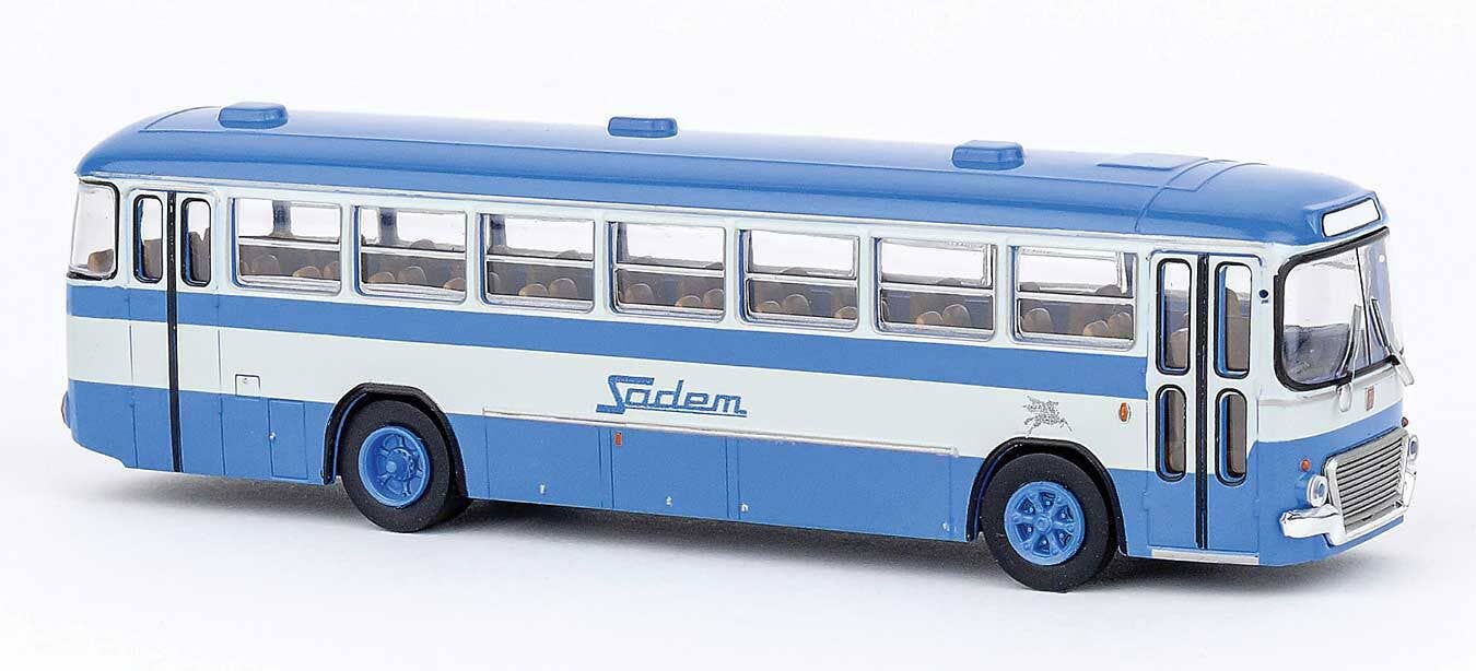 PREORDER Brekina HO 59912 1972 Fiat 306/3 Interurbano Bus, Sadem | 46.79
