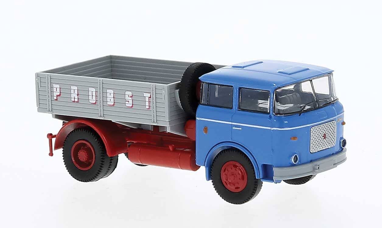 PREORDER Brekina HO 71863 1974 Skoda-LIAZ 706 Low-Side Truck, Probst | 32.39