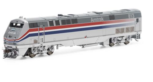 Athearn Genesis ATHG82377 HO P40DC w/DCC & Sound, Amtrak/Phase III #813