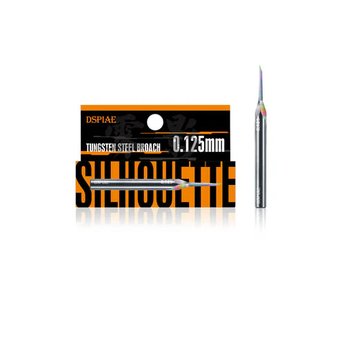 DSPIAE YPB-0125 Precision Tungsten Steel Push Broach 0.125mm