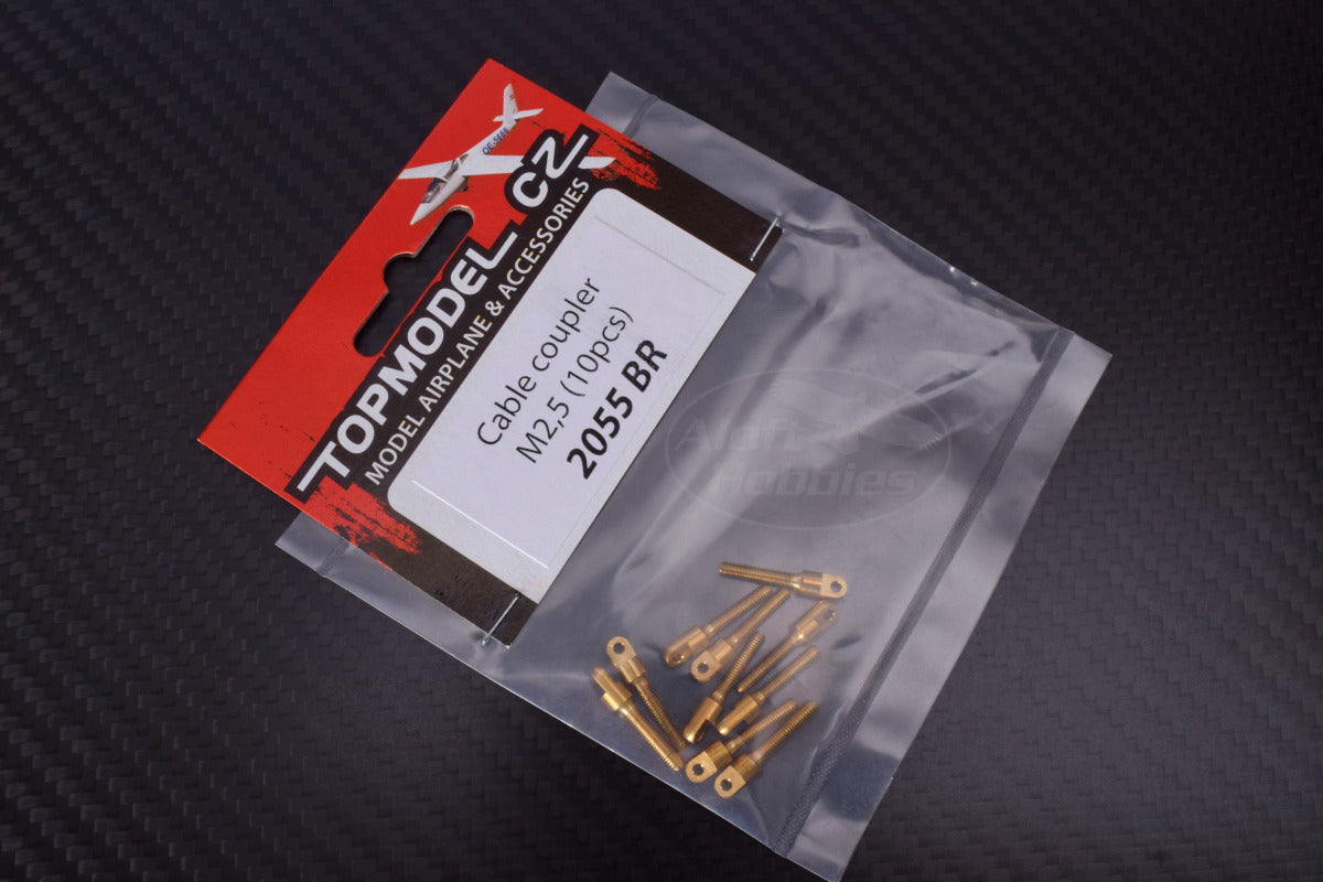 Brass Control Horns 2.5mm 10 pack (2055 BR)