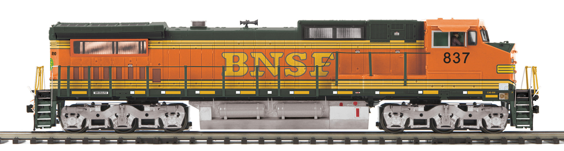 PREORDER MTH 20-21975-1 Premier Line Dash-8 Diesel Locomotive, Burlington Northern Santa Fe #837 (DCC and Sound) | 585.85